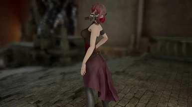 Moonling on X: Beat Code Vein recently, so naturally the next course of  action is to mod it right? Here's some custom hair and outfit tweaks I  made.  / X