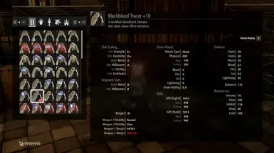 Stats at +10 (Queen blood code)
