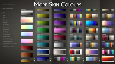 More Skin Colours