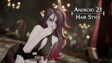 Android 21 Hair
