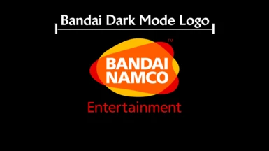 Bandai Dark Mode Logo
