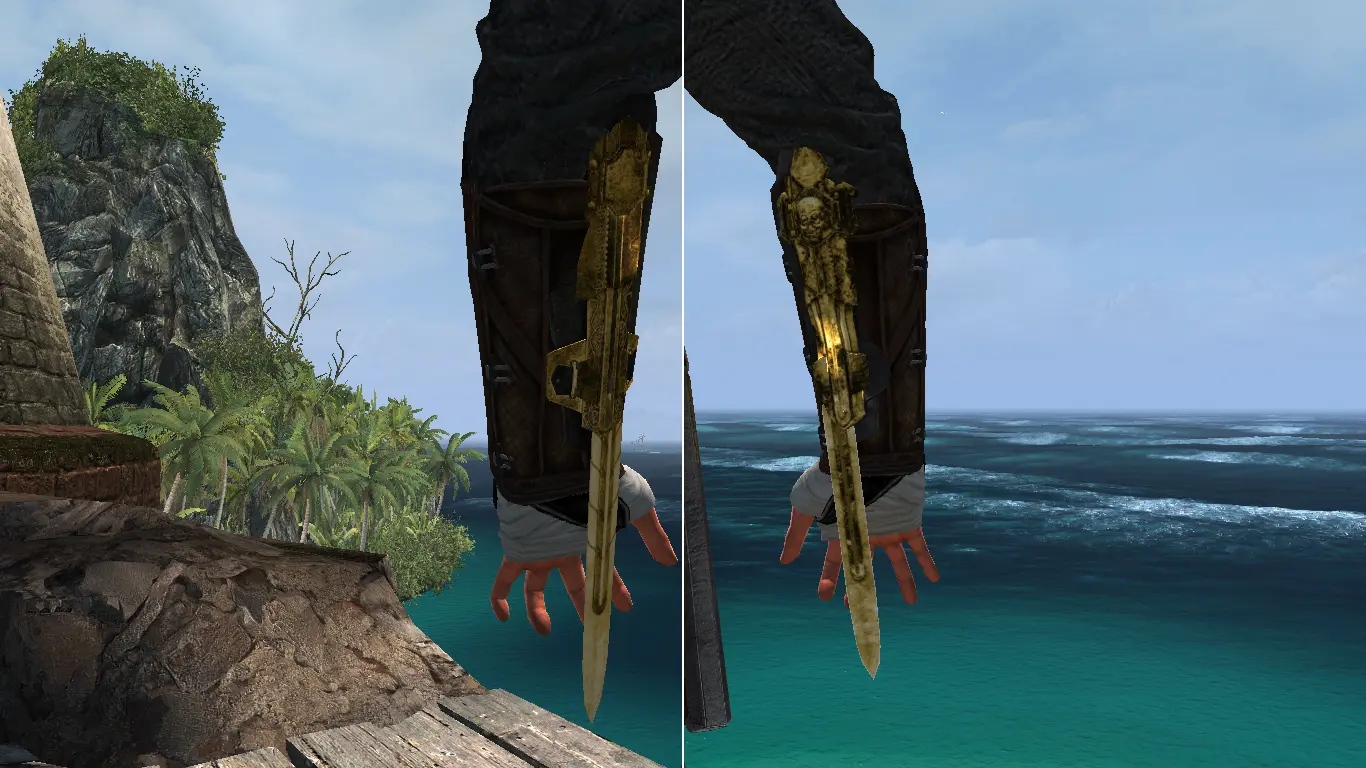 Custom Hidden Blades Texture Packs at Assassin's Creed IV Black Flag