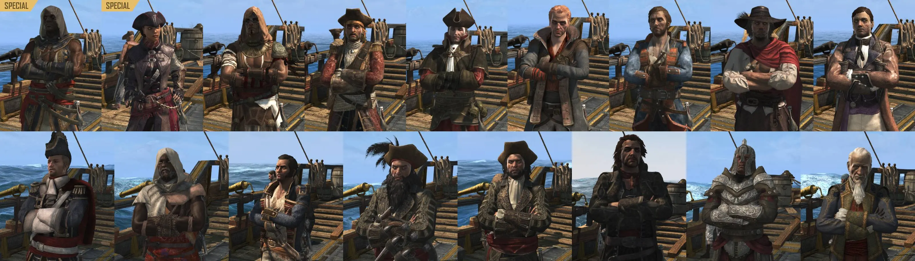 RacsoBlank's All Quartermaster's (Adewale) at Assassin's Creed IV ...