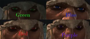 4 Different Eye Colors