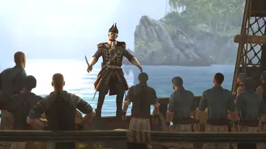 Officer's Outfit To British Captain Replacer