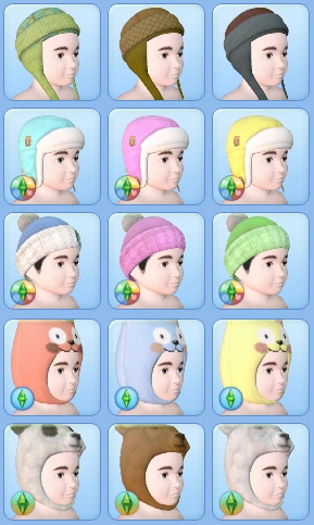 Toddler Male Hair Hat