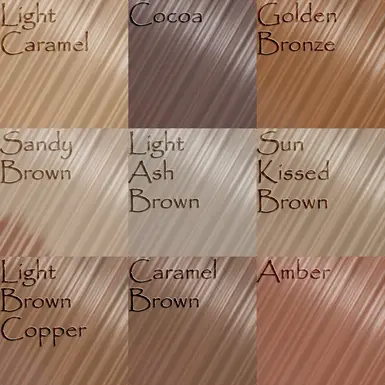 Light Brown Hair Colors