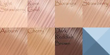 Reddish Blonde Hair Colors