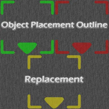 Object Placement Outline Replacement