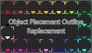 Object Placement Outline Replacement