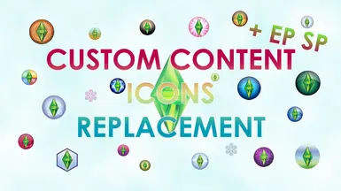 Custom Content Plus EP SP Icons Replacement