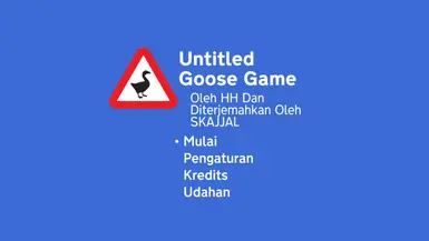 Translasi Indonesia Untitled Goose Game