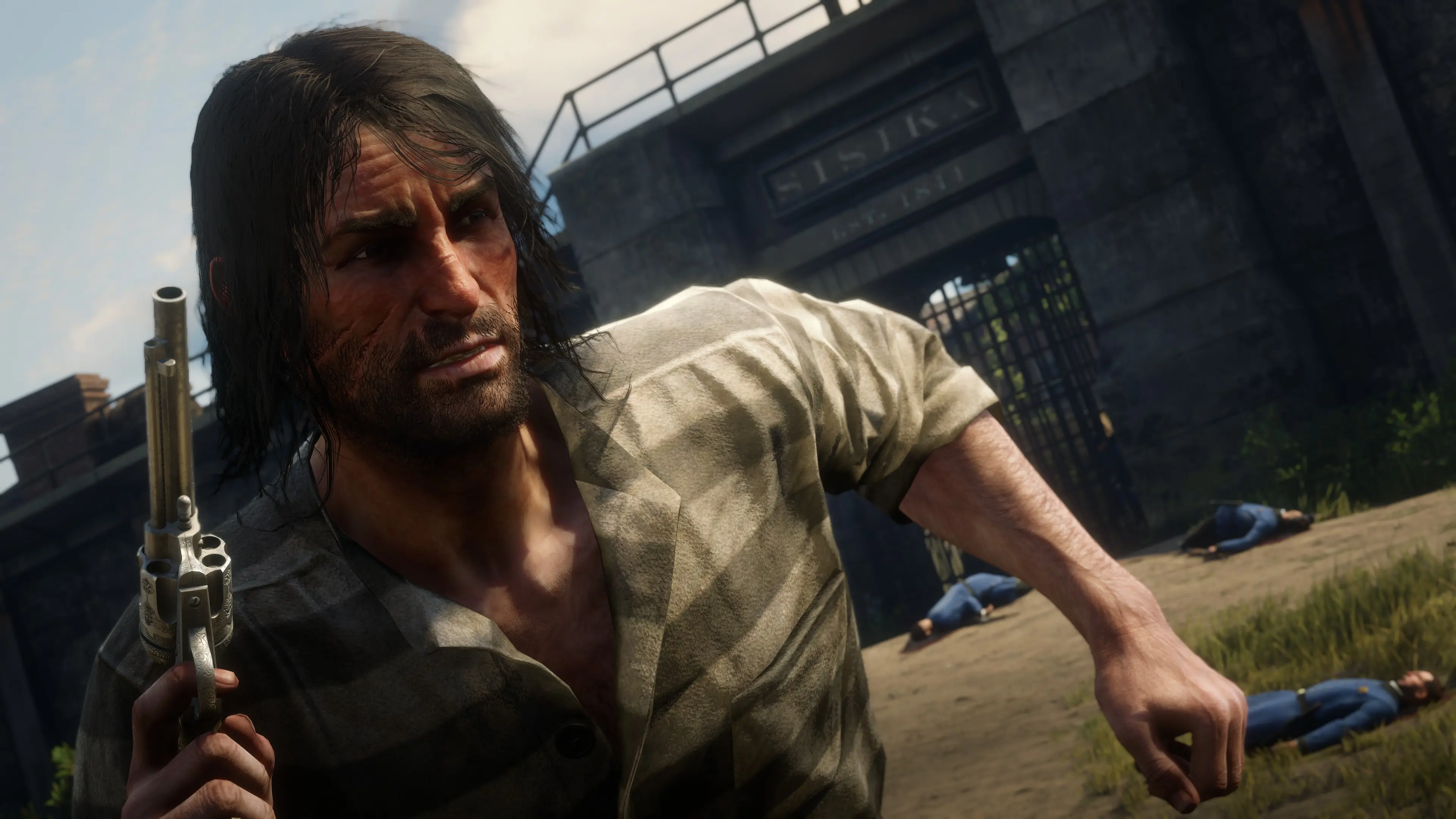 John Marston Hd Classic Stubble At Red Dead Redemption 2 Nexus Mods