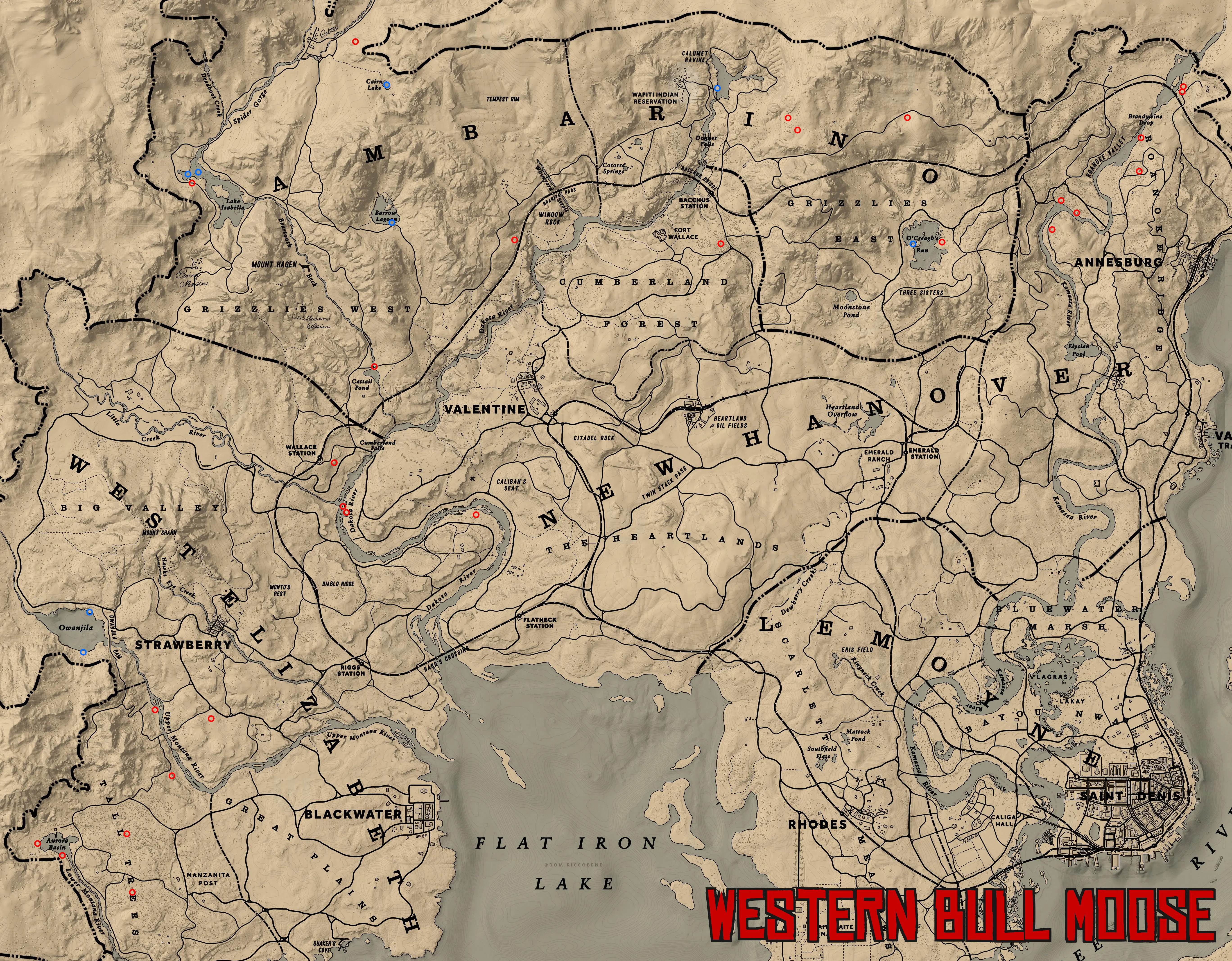 Animal Location Maps at Red Dead Redemption 2 Nexus - Mods and community