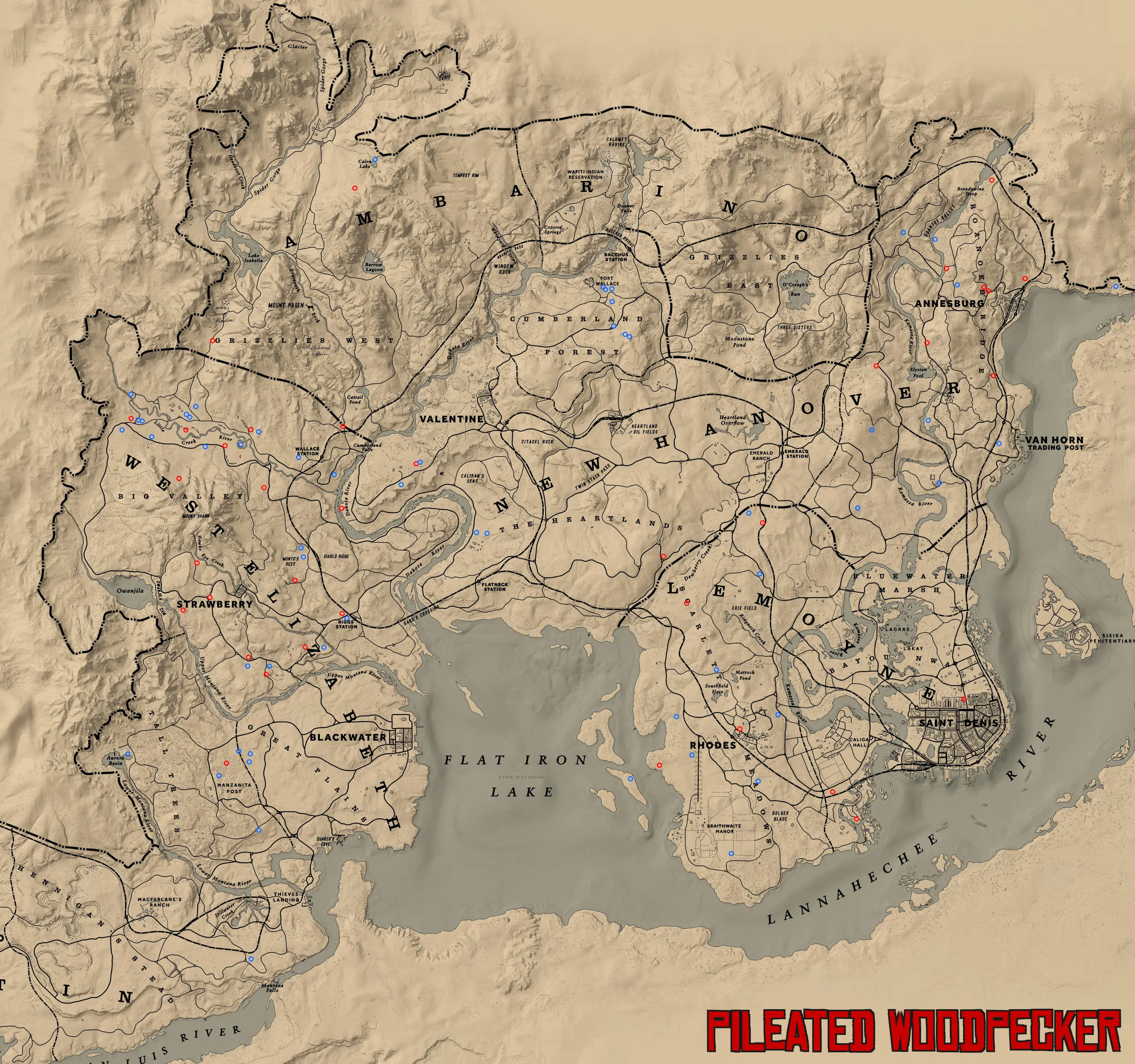 Animal Location Maps at Red Dead Redemption 2 Nexus - Mods and community