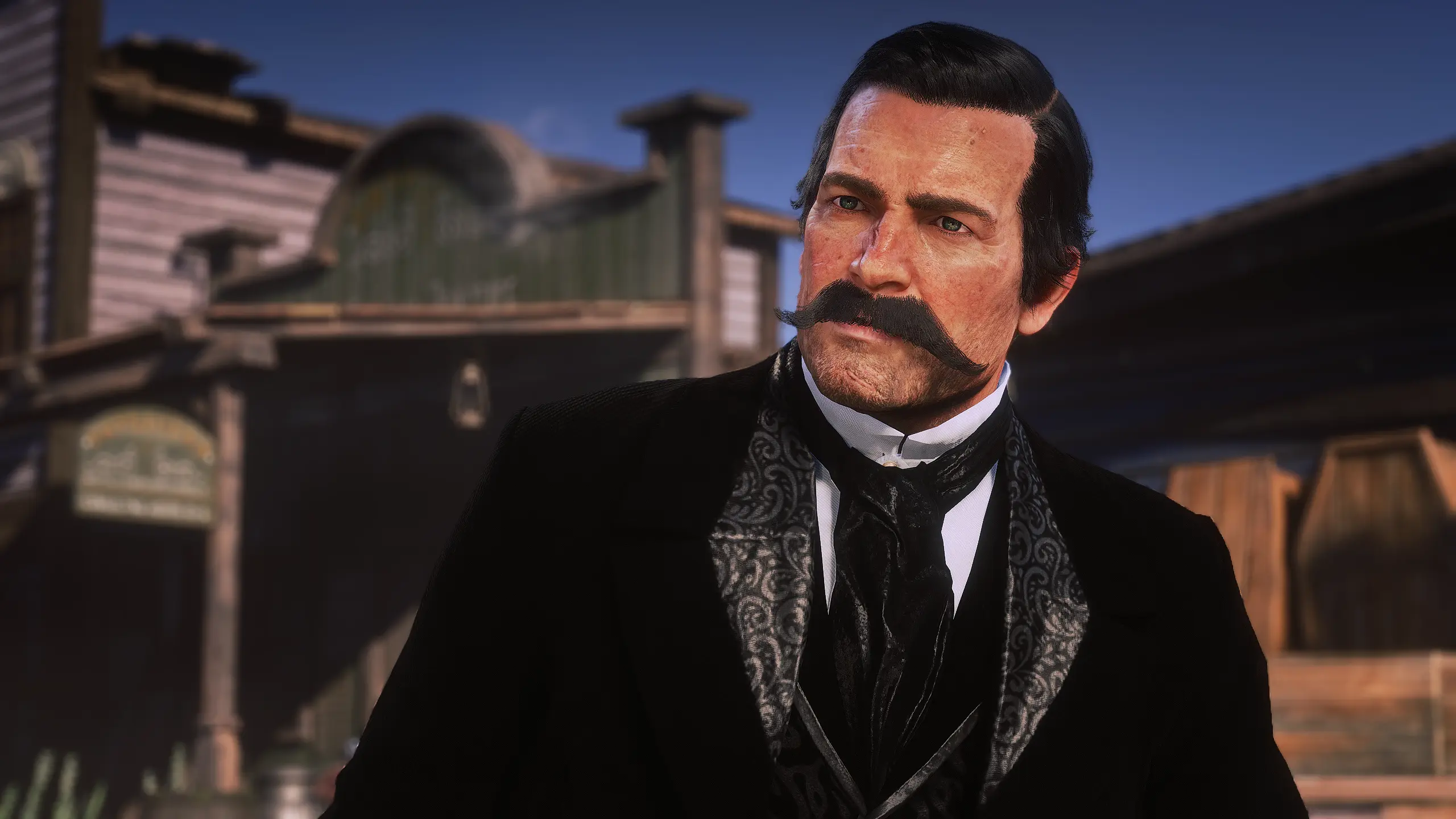 Black Hair Arthur Morgan at Red Dead Redemption 2 Nexus - Mods and ...