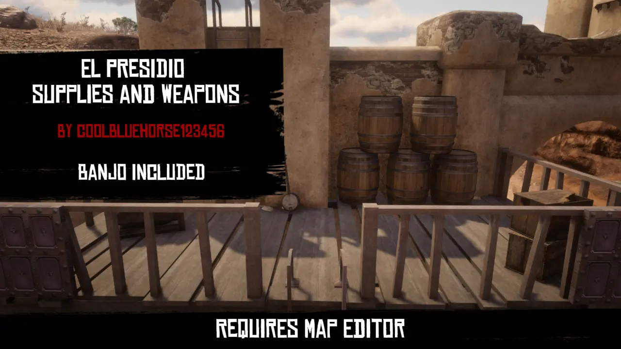 El Presidio Supplies And Weapons at Red Dead Redemption 2 Nexus - Mods ...