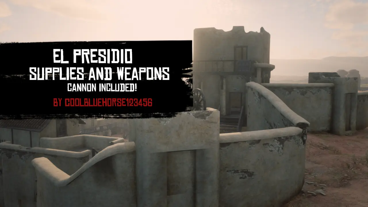 El Presidio Supplies And Weapons (YMAP Remake) at Red Dead Redemption 2 ...