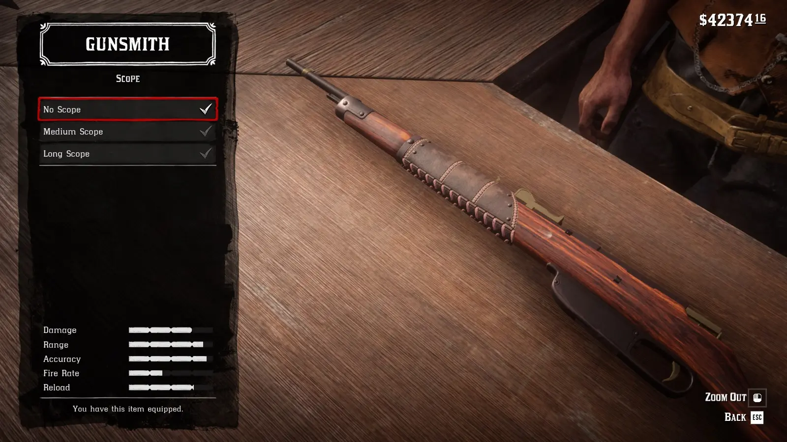 maverick weapon rdr2