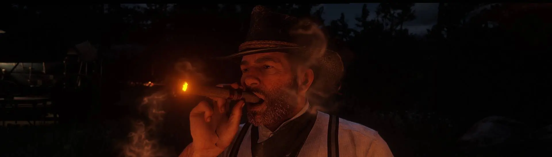 Enjoying the pipe at Red Dead Redemption 2 Nexus - Mods and community