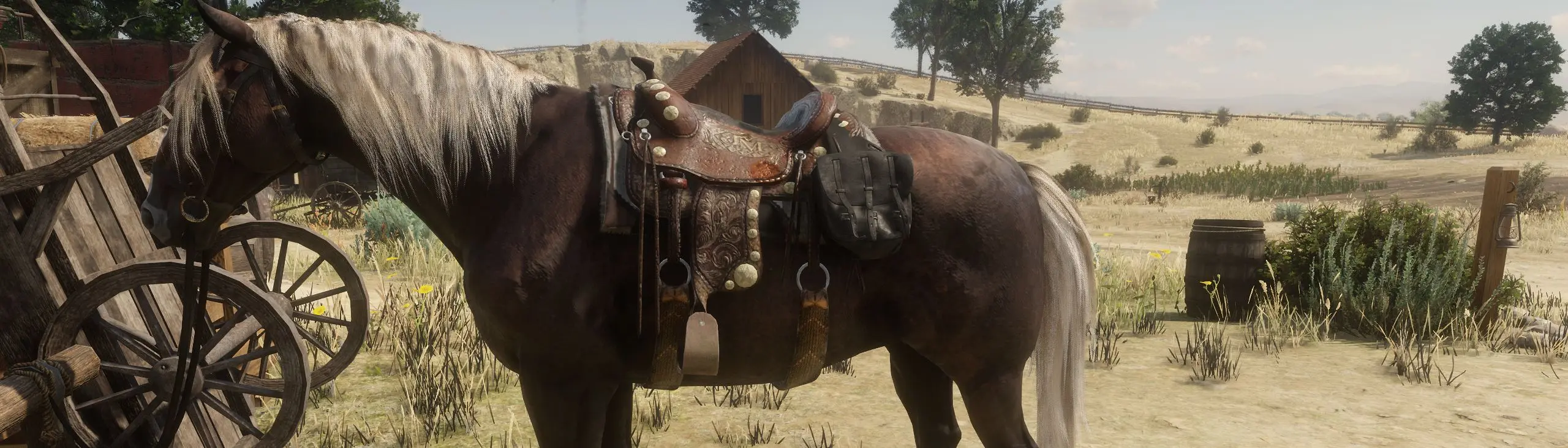 finally buyable john's old boy saddle set at Red Dead Redemption 2 Nexus -  Mods and community