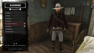 Legend Of The East Outfit For Arthur-Challenge Fixer at Red Dead Redemption  2 Nexus - Mods and community