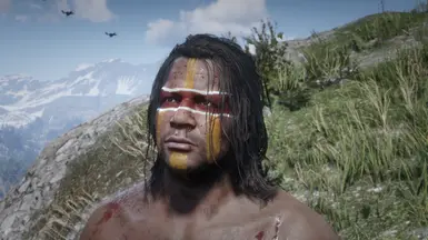 I wish we could get Face Paints like this in Online : r/reddeadredemption