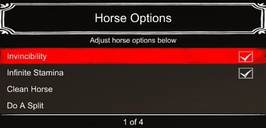 Horse Options