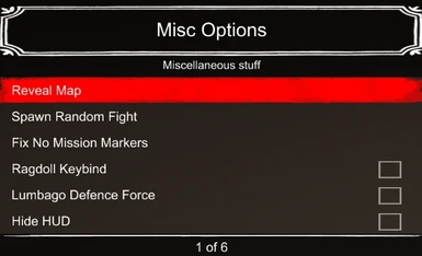Misc Options