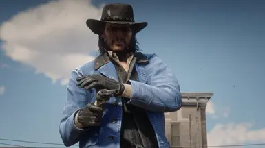 Marston in denim