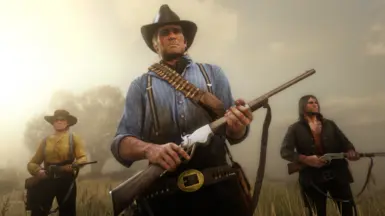 Restored rifle holding animations for John and Sadie.