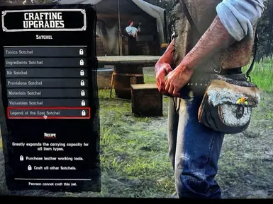 Louis Vuitton satchel at Red Dead Redemption 2 Nexus - Mods and