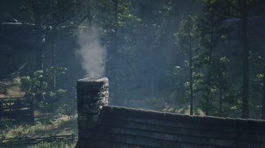 chimney smoke particle effect