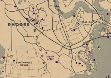 The full Red Dead Redemption 2 map shows off a big world to explore