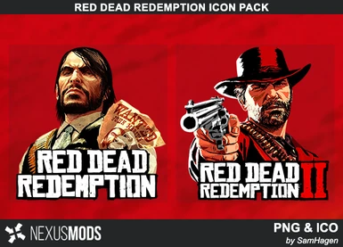 Red Dead Redemption Icon Pack
