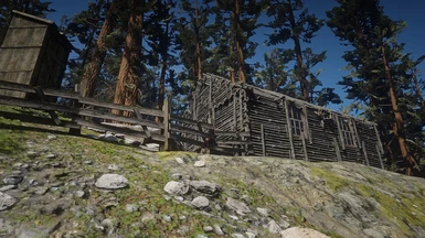 Home in the woods at Red Dead Redemption 2 Nexus - Mods and community