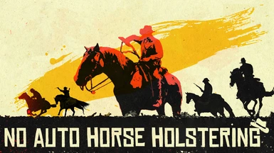 No AUTO Horse Holstering