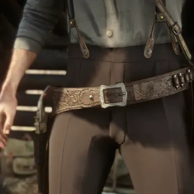 Embossed Slim Gunbelt
