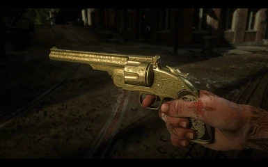 Noble Schofield Revolver Golden
