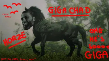 Giga Chad smiling | Poster