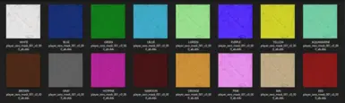 The .dds files I made the textures with