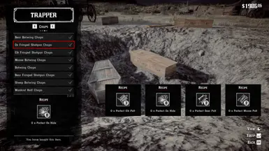 Trapper Requirements