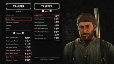 trapper items