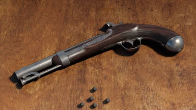 1836 Flintlock Pistol