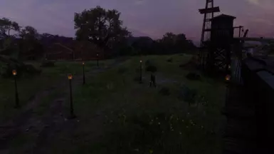 Flatneck Station Additional Lights and House