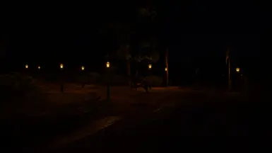 St. Denis Entrance lights