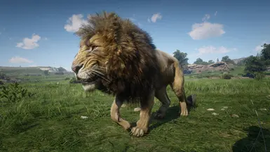 Black maned lion repainted at Red Dead Redemption 2 Nexus - Mods and ...