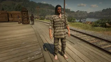 Arthur Marston prison outfit