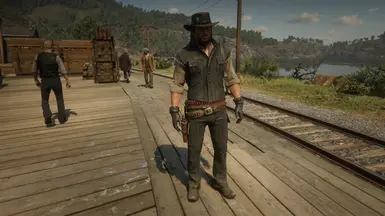 Cowboy outfit in chapter 3 until chapter 6