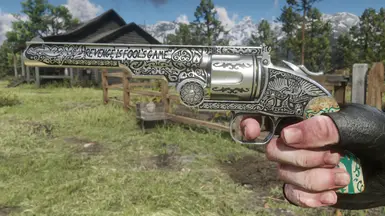 Arthur's Gilded Revolver